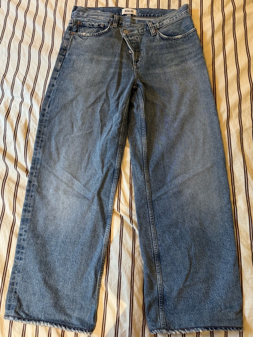 AGOLDE Arc Criss Cross Jeans